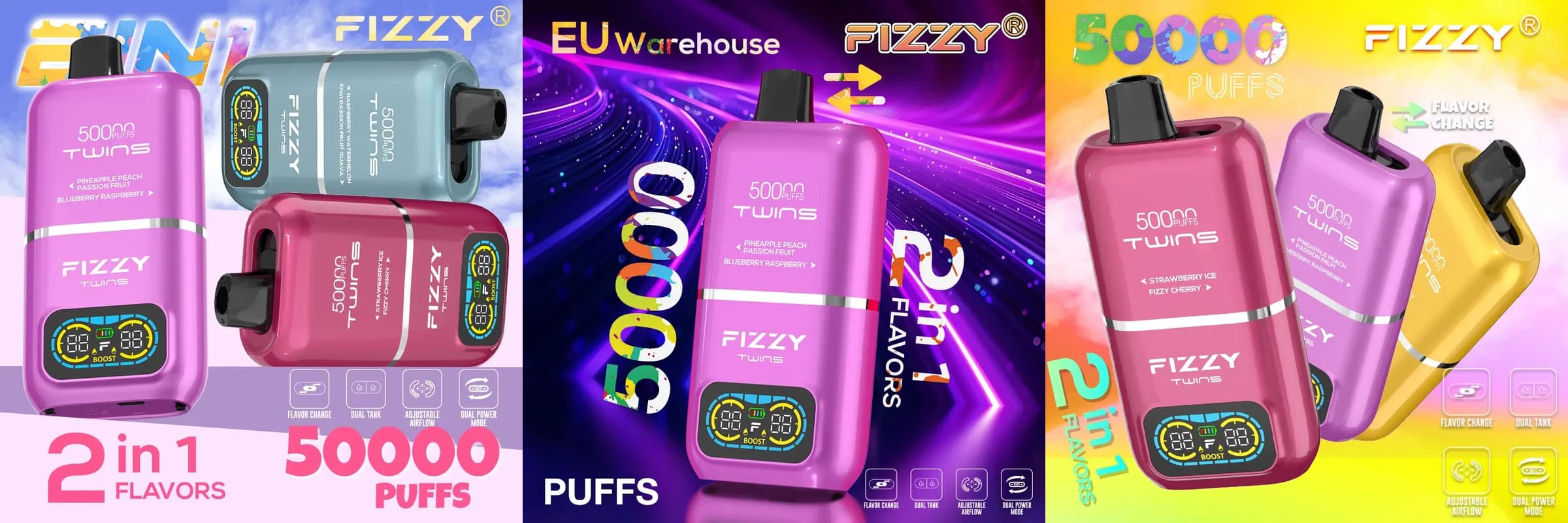 FIZZY 50K TWINS combo 04