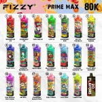 Fizzy Prime Max 80K 80000 Puffs Crystal Disposable Vape Store Mesh Coil Electric Cigarette Smart Screen - Image 5