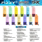 Fizzy Smart 150K 150000 Puffs 15-in-1 Flagship Disposable Vape Store Electric Cigarette Smart Screen - Image 5