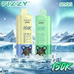 Fizzy Smart 150K 150000 Puffs 15-in-1 Flagship Disposable Vape Store Electric Cigarette Smart Screen - Image 2