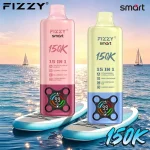 Fizzy Smart 150K 150000 Puffs 15-in-1 Flagship Disposable Vape Store Electric Cigarette Smart Screen - Image 1