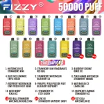 Fizzy Twins 50K 50000 Puffs 2-in-1 Dual Flavor Disposable Vape Store Mesh Coil Electric Cigarette - Image 5