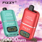 Fizzy Twins 50K 50000 Puffs 2-in-1 Dual Flavor Disposable Vape Store Mesh Coil Electric Cigarette - Image 2