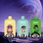 OKSO Digital 12000 12000 Puffs Elf Box Digital Display Disposable Vape - Image 3
