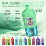 Mesii MAGIC X7 80K 80000 Puffs 7in1 Disposable Vape - Image 3