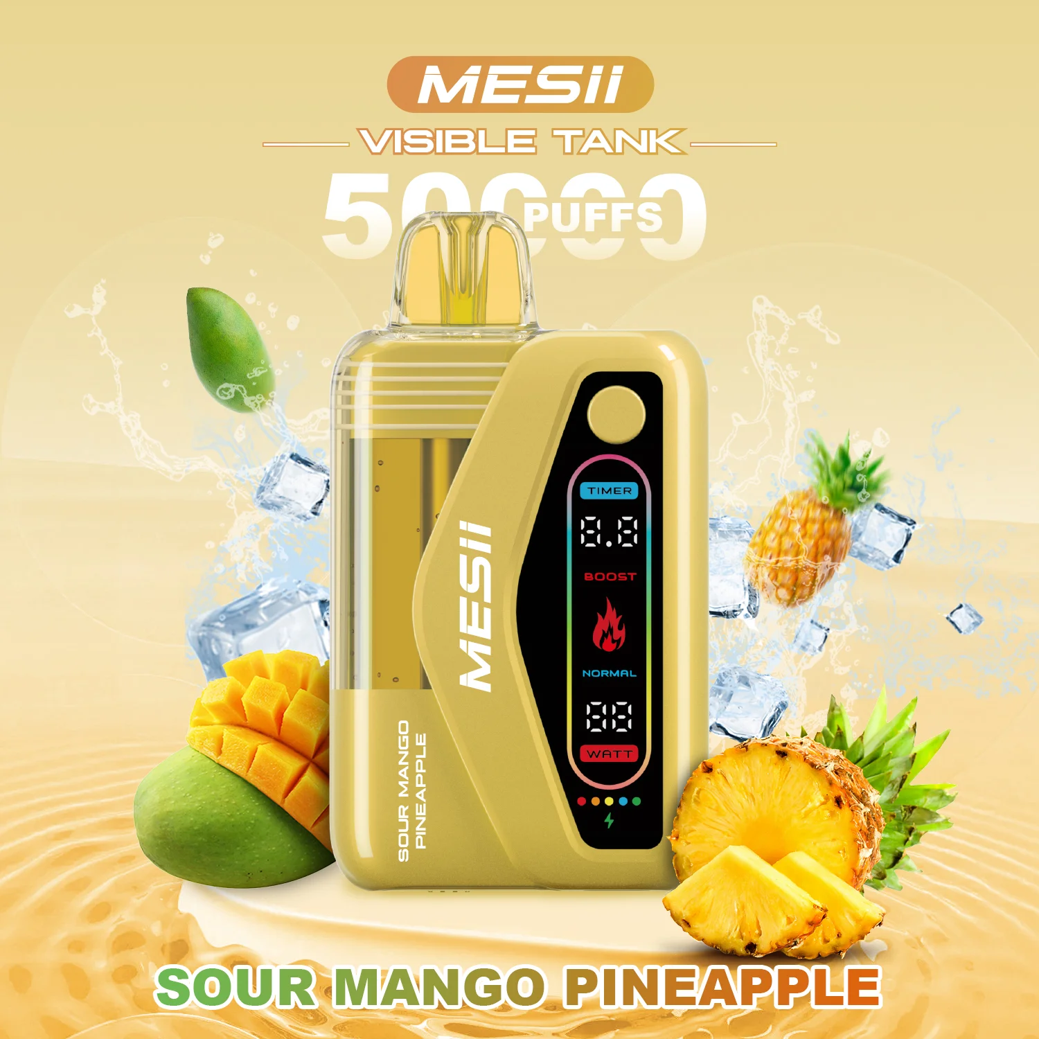Mesii Visible Tank 50K 50000 Puffs Disposable Vape