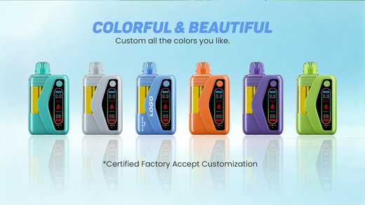 Mesii Visible Tank 50K 50000 Puffs Disposable Vape - packaging showing Strawberry Kiwi flavor box for wholesale gallery.