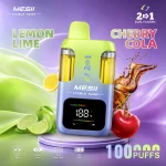 Mesii Visible Twins 100K 100000 Puffs 2in1 Disposable Vape - Image 4