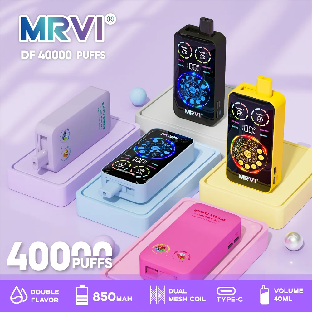 MRVI DF 40000 2in1 Disposable Vape 2 MRVI DF 40000 vape wholesale - MRVI DF 40000 2in1 Disposable Vape retail packaging, view 4.