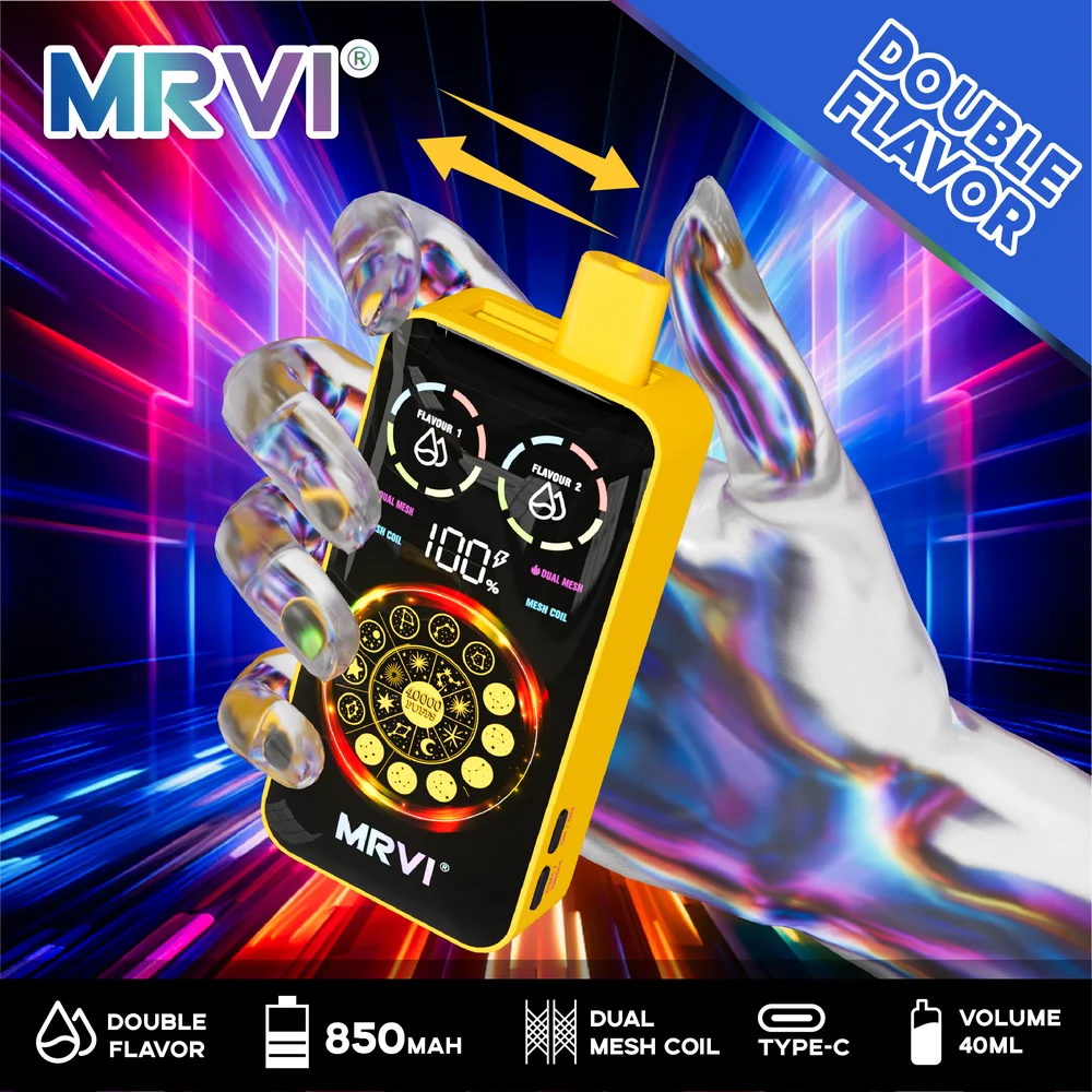 MRVI DF 40000 2in1 Disposable Vape 8 MRVI DF 40000 vape wholesale - MRVI DF 40000 2in1 Disposable Vape retail packaging, view 5.