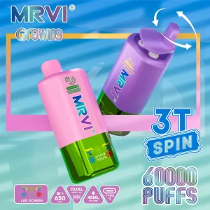 MRVI Growing 60K vape wholesale - MRVI GROWING 60K 3in1 Disposable Vape retail packaging, view 5.